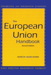Cover image: The European Union Handbook 2nd edition 9781579582234