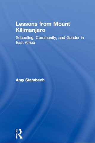 Cover image: Lessons from Mount Kilimanjaro 1st edition 9780415925822