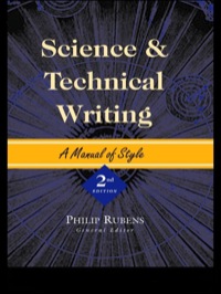 表紙画像: Science and Technical Writing 2nd edition 9780415925501
