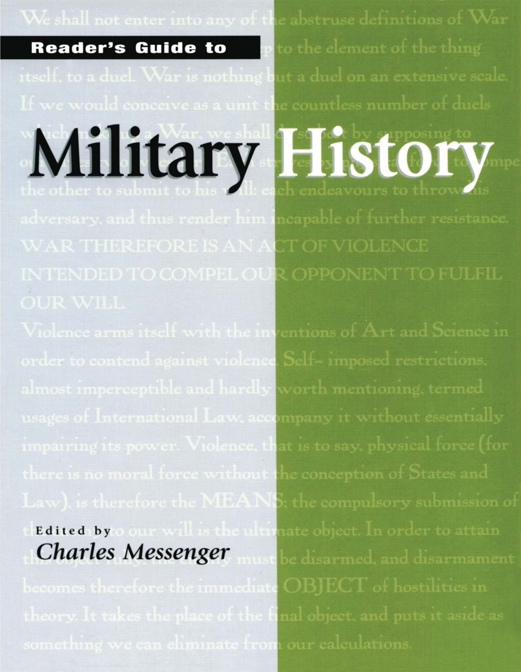 Reader’s Guide to Military History 1st Edition