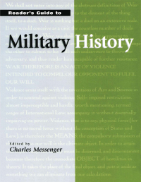 Imagen de portada: Reader's Guide to Military History 1st edition 9781579582418