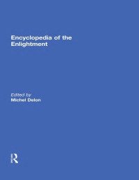 Cover image: Encyclopedia of the Enlightenment 1st edition 9781579582463
