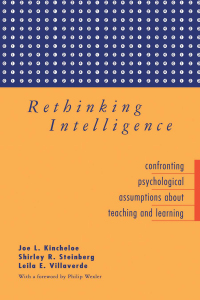 Cover image: Rethinking Intelligence 1st edition 9780415922098