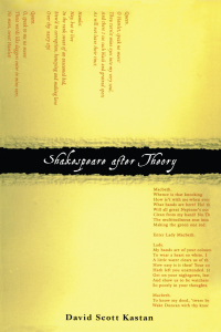 Cover image: Shakespeare After Theory 1st edition 9780415901130