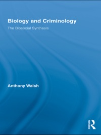 Cover image: Biology and Criminology 1st edition 9780415801928