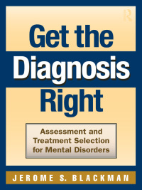 Cover image: Get the Diagnosis Right 1st edition 9780415801553