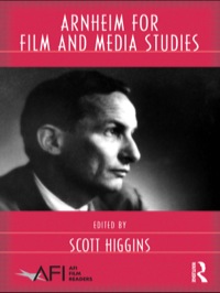 Cover image: Arnheim for Film and Media Studies 1st edition 9780415801089