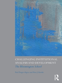Cover image: Challenging Institutional Analysis and Development 1st edition 9780415778206