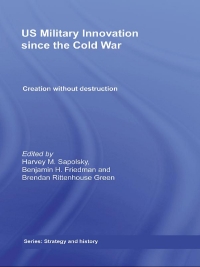 صورة الغلاف: US Military Innovation since the Cold War 1st edition 9780415777919