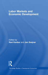 Imagen de portada: Labor Markets and Economic Development 1st edition 9780415777414