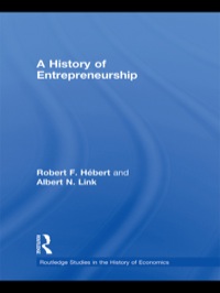 Imagen de portada: A History of Entrepreneurship 1st edition 9780415777384