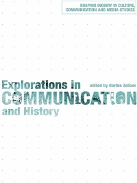 صورة الغلاف: Explorations in Communication and History 1st edition 9780415777339