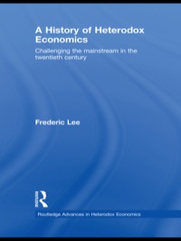 Cover image: A History of Heterodox Economics 1st edition 9780415777148