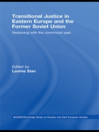表紙画像: Transitional Justice in Eastern Europe and the former Soviet Union 1st edition 9780415776714