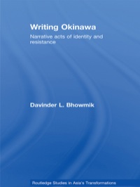 Imagen de portada: Writing Okinawa 1st edition 9780415775564