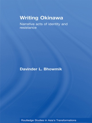 Cover image: Writing Okinawa 1st edition 9780415775564