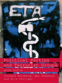 表紙画像: Political Parties and Terrorist Groups 2nd edition 9780415775373