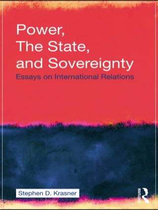 Cover image: Power, the State, and Sovereignty 1st edition 9780415774826
