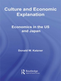 Cover image: Culture and Economic Explanation 1st edition 9780415774796