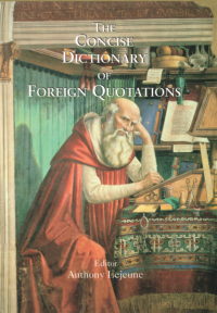 Titelbild: Concise Dictionary of Foreign Quotations 1st edition 9781579583415