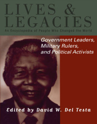 صورة الغلاف: Government Leaders, Military Rulers and Political Activists 1st edition 9781579583491