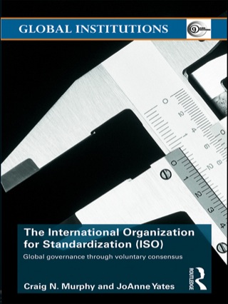 Cover image: The International Organization for Standardization (ISO) 1st edition 9780415774284