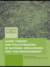 Imagen de portada: Game Theory and Policy Making in Natural Resources and the Environment 1st edition 9780415779937