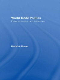 Imagen de portada: World Trade Politics 1st edition 9780415774048