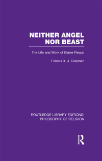 Cover image: Neither Angel nor Beast 1st edition 9780415822572