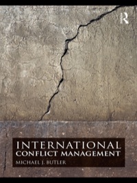 Imagen de portada: International Conflict Management 1st edition 9780415772303