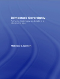 صورة الغلاف: Democratic Sovereignty 1st edition 9781138874565