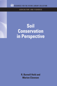 Imagen de portada: Soil Conservation in Perspective 1st edition 9781617260124