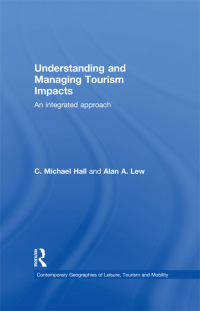 Imagen de portada: Understanding and Managing Tourism Impacts 1st edition 9780415771337