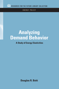 Cover image: Analyzing Demand Behavior 1st edition 9781617260162