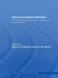 Imagen de portada: Naval Coalition Warfare 1st edition 9780415780834