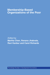 Cover image: Membership Based Organizations of the Poor 1st edition 9780415770736