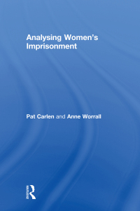 Cover image: Analysing Women's Imprisonment 1st edition 9781843920700