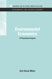 Cover image: Environmental Economics 1st edition 9781617260254