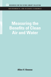 Cover image: Measuring the Benefits of Clean Air and Water 1st edition 9781617260285