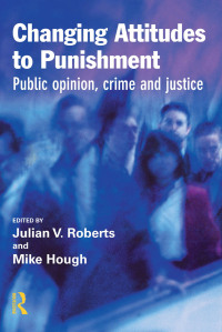 Cover image: Changing Attitudes to Punishment 1st edition 9781843920038
