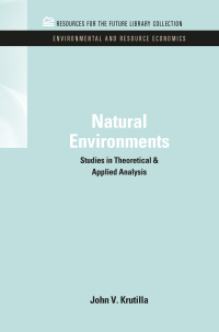 Cover image: Natural Environments 1st edition 9781617260292