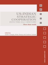 Cover image: US-Indian Strategic Cooperation into the 21st Century 1st edition 9780415702164
