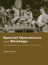Imagen de portada: Special Operations and Strategy 1st edition 9780415459495