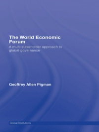 Imagen de portada: The World Economic Forum 1st edition 9780415702041