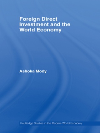 Cover image: Foreign Direct Investment and the World Economy 1st edition 9780415654876