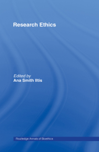 Imagen de portada: Research Ethics 1st edition 9780415472975