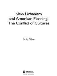 表紙画像: New Urbanism and American Planning 1st edition 9780415701334
