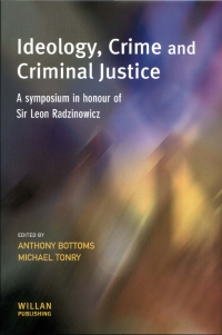 Imagen de portada: Ideology, Crime and Criminal Justice 1st edition 9781903240908