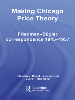 Imagen de portada: Making Chicago Price Theory 1st edition 9780415700788
