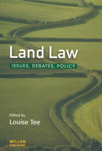 Cover image: Land Law 1st edition 9781903240762